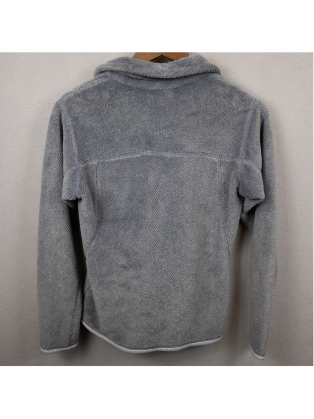 Patagonia Re-Tool Snap-T grey fleece pullover sweater-M - Picture 4 of 4